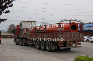 滿載出發，通達重工有機肥烘干機設備發貨忙